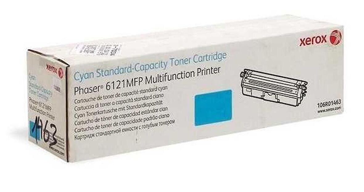 Xerox Phaser 6121-106R01473 Mavi Orjinal Toner Y.K