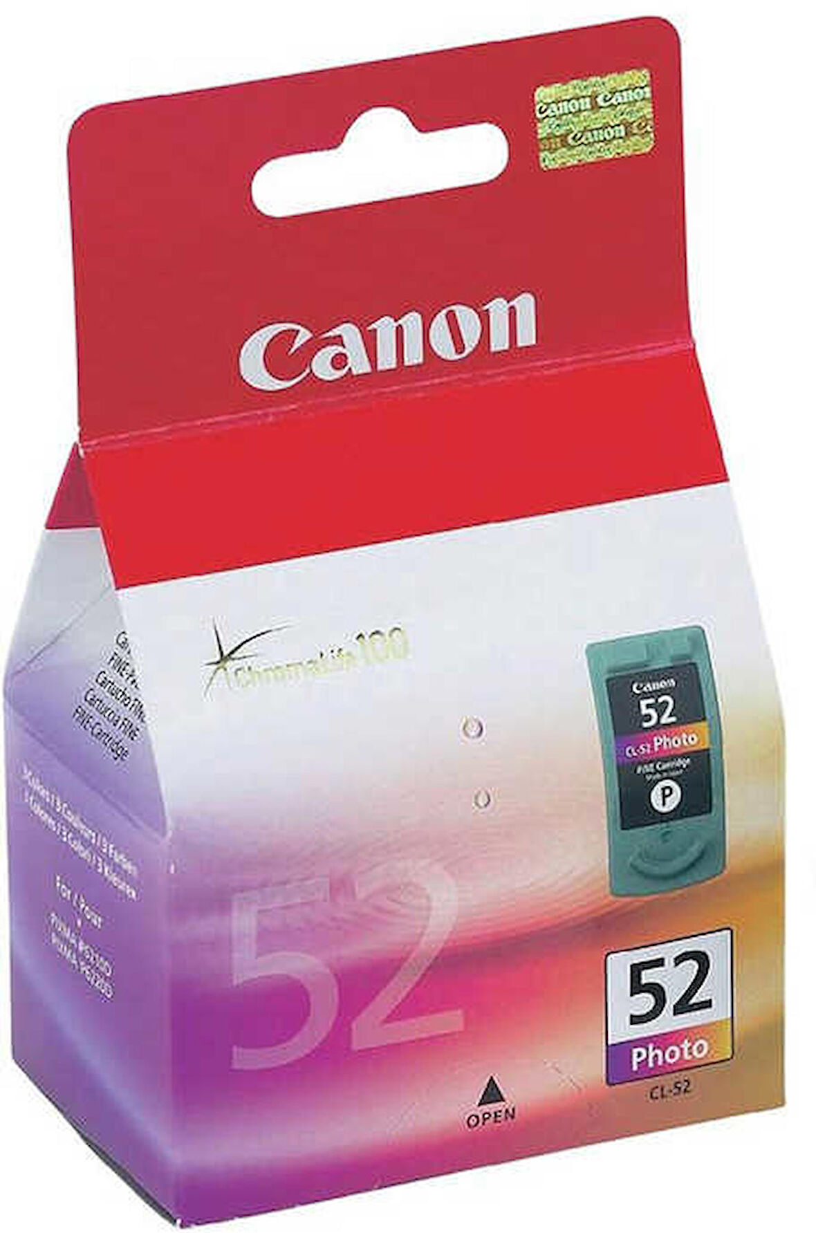 Canon CL-52 Orjinal Foto Renkli Kartuş