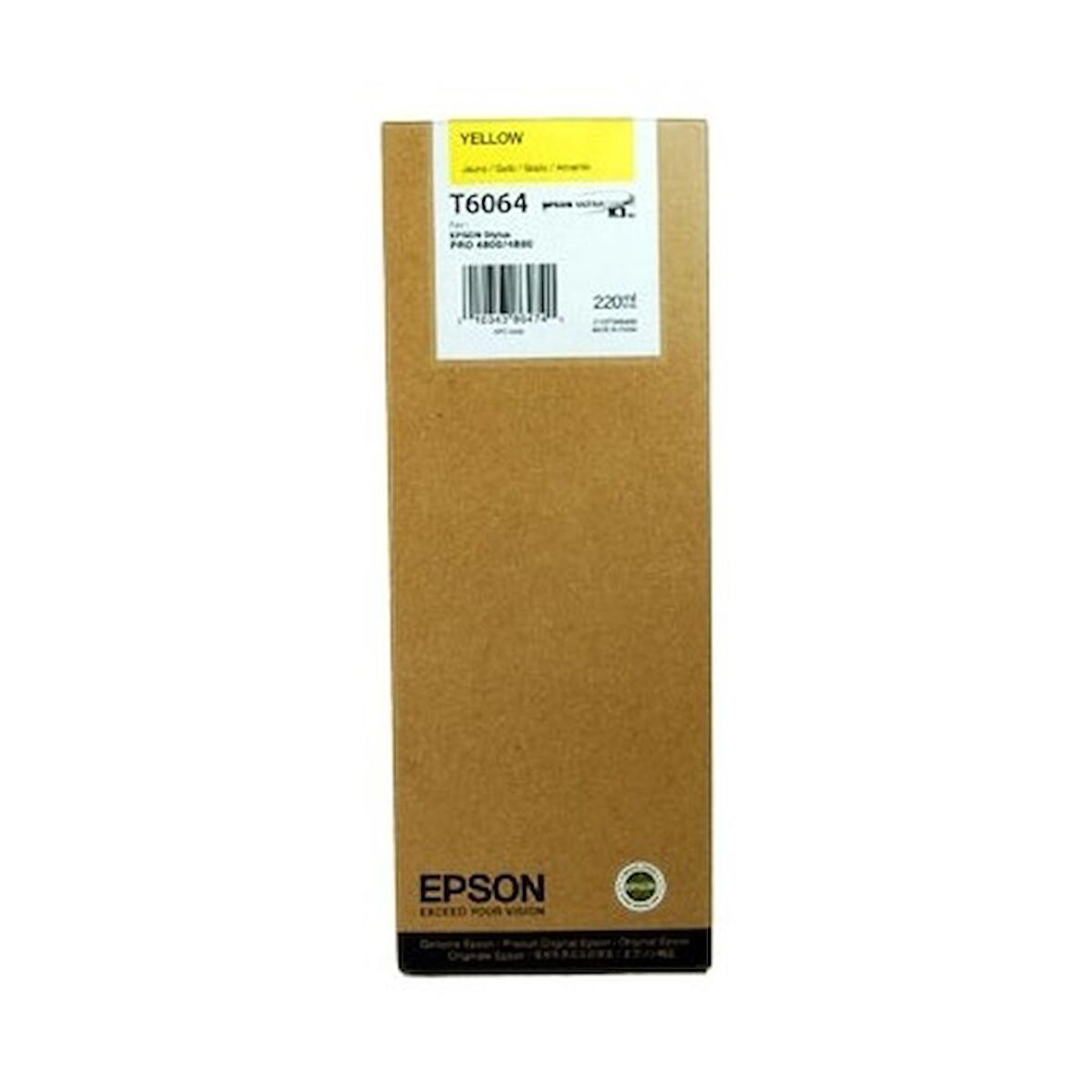 Epson T6064 C13T606400 Orjinal Sarı Kartuş