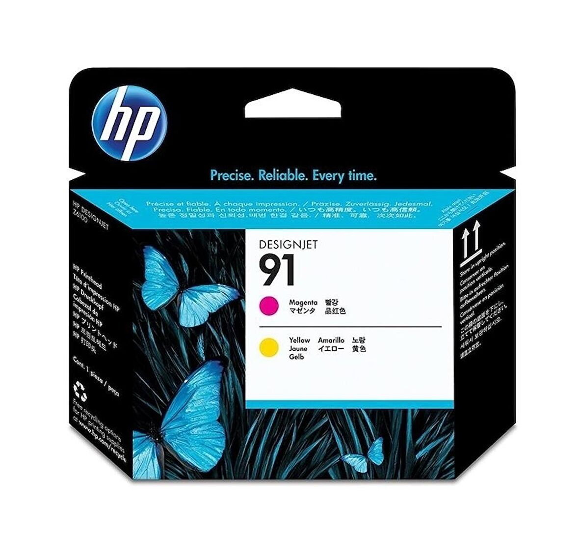 Hp 91-C9461A Orjinal Kırmızı Ve Sarı Baskı Kafası