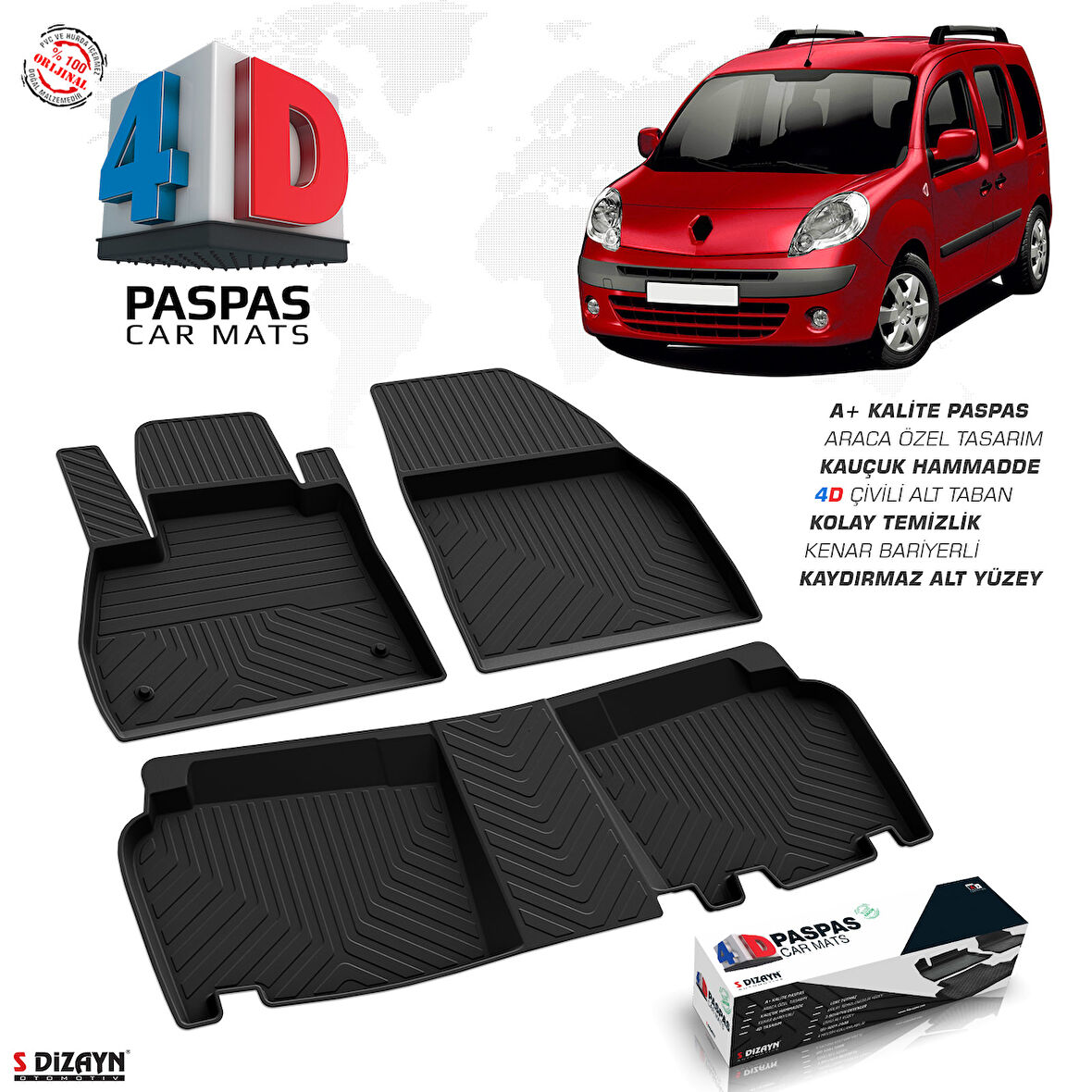 KANGOO 4D HAVUZLU PASPAS OMSA  2008 + citan 2008+**C**