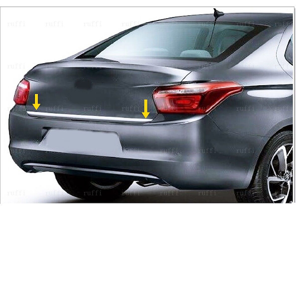 C ELYSEE BAGAJ ALT CITASI KROM 2012 2013 2014 2015 2016 2017 2018