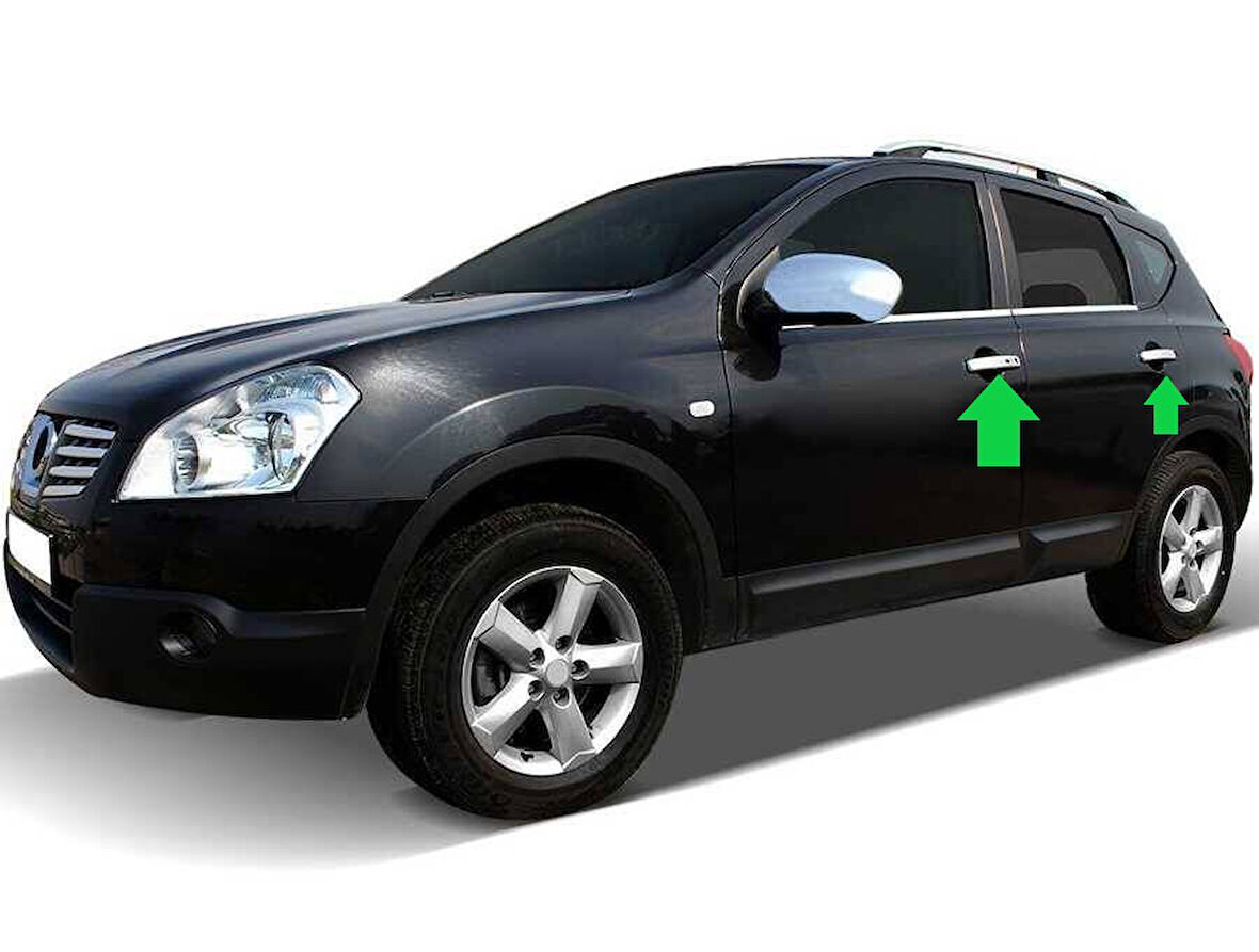 QASHQAİ KAPI KOLU KROM 2007 2008 2009 2010 2011 2012 2013 2014