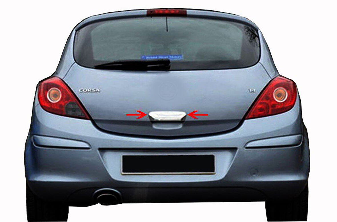 CORSA D BAGAJ AÇMA KROM 2006 2007 2008 2009 2010 2011 2012 2013