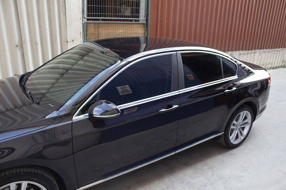 B8.5 CAM ÇİTASI ÇERÇEVESİ 8 PARÇA KROM 2019 2020 2021 2022 2023