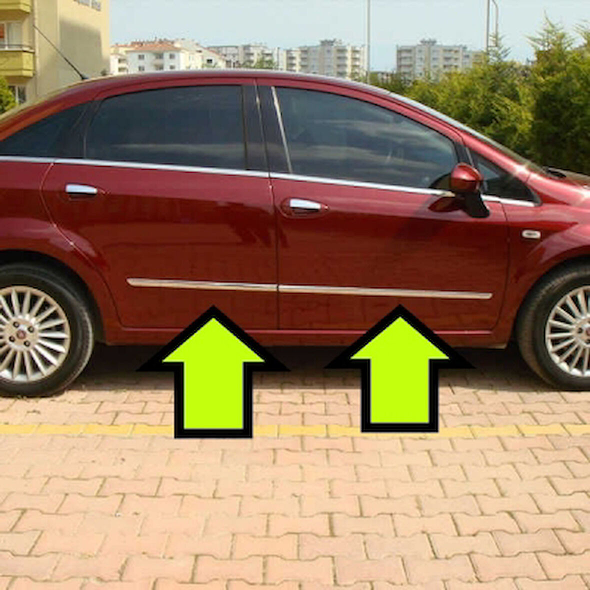 LİNEA YAN KAPI CITASI KROM 2012 2013 2014 2015 2016 2017 2018 2019 2020