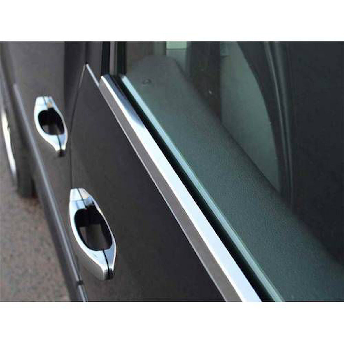 VOLKSWAGEN CADDY CAM CITASI 4 PARÇA KROM 2010 2011 2012 2013 2014