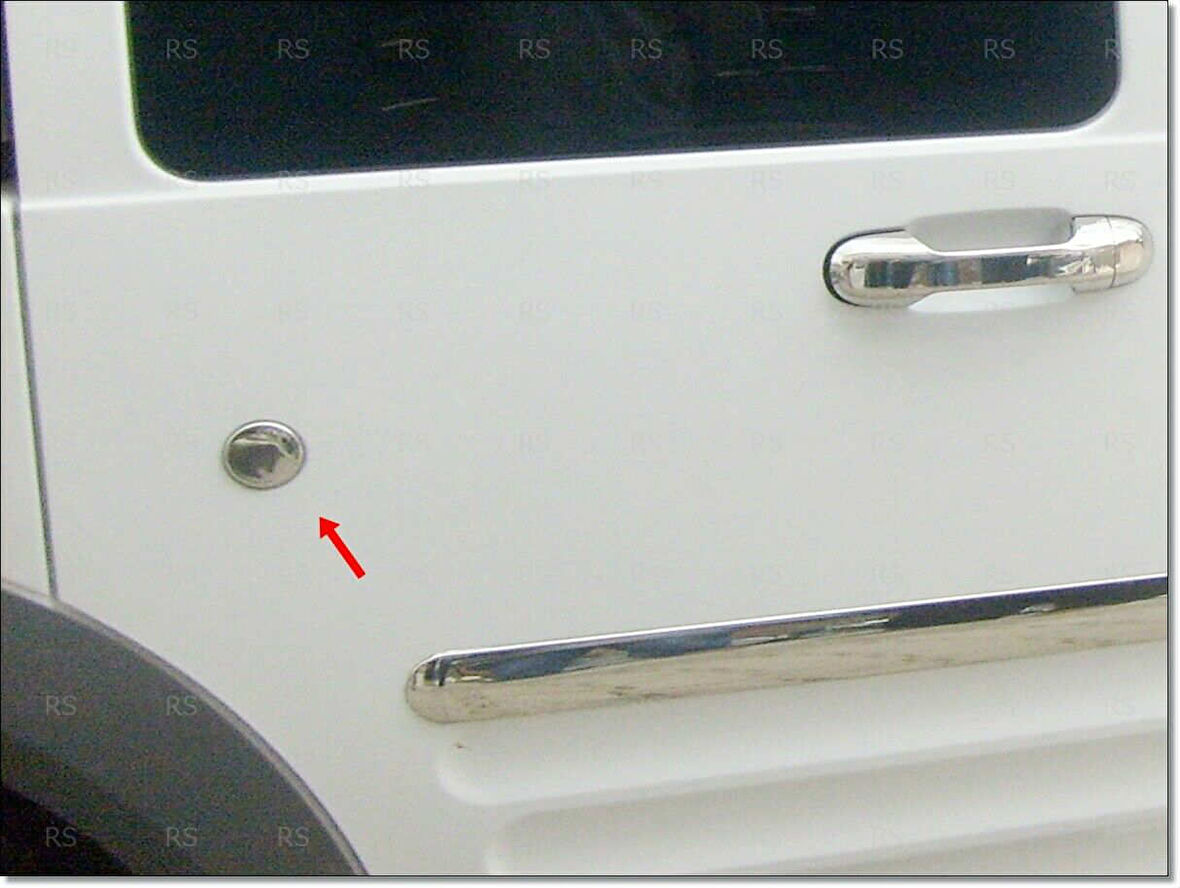 FORD CONNECT KİLİT AÇMA 5 PARÇA KROM 2002 2003 2004 2005 2006