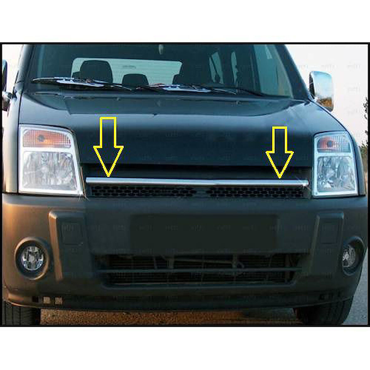 FORD CONNECT ÖN PANJUR 1 PARÇA KROM 2002 2003 2004 2005 2006