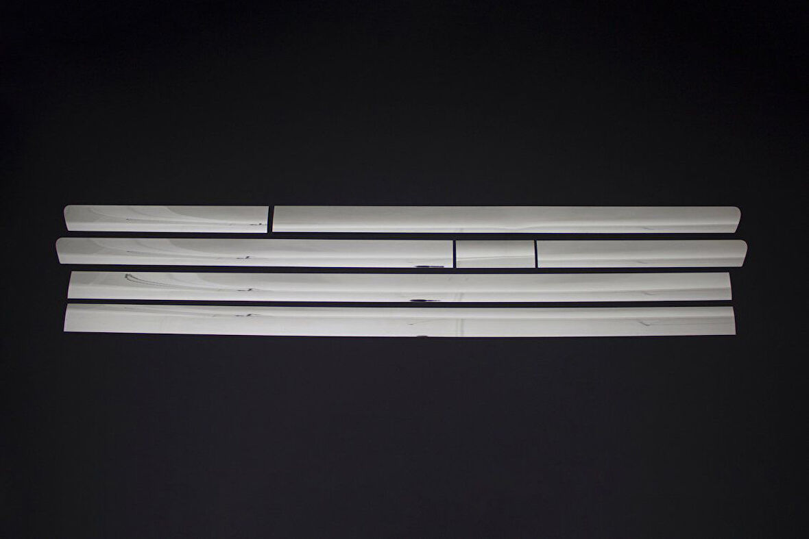 TRANSPORTER T6 YAN KAPI ÇİTASI 7 PARÇA KROM 2015 2016 2017 2018 2019 2020 UZUN ŞASE