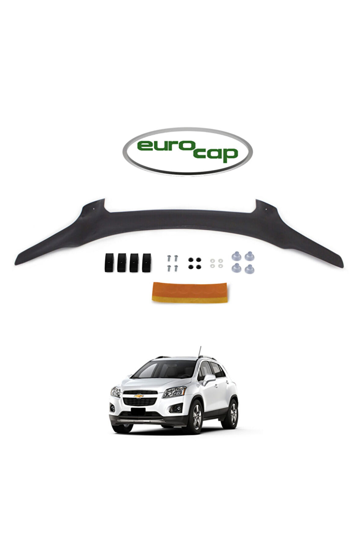 EUROCAP Chevrolet Captiva Ön Kaput Rüzgarlığı 3mm 2006-2012**A4 56*