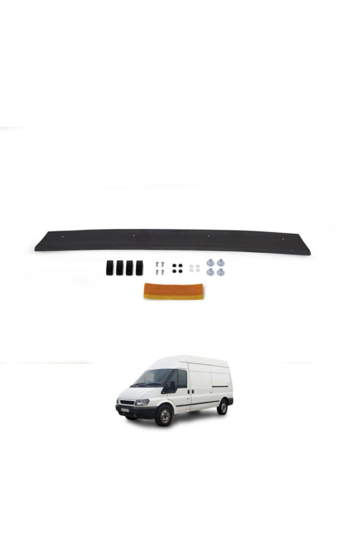 EUROCAP Ford Transit Ön Kaput Koruma Rüzgarlığı 2002-2006 **A1 7**