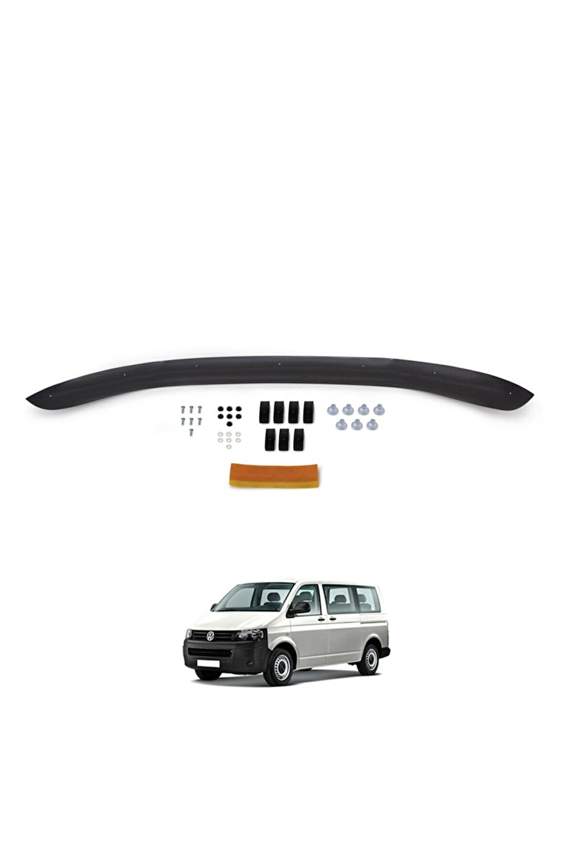 EUROCAP Volkswagen T5 Transporter Ön Kaput Koruma Rüzgarlığı 2009-2014 30790909 **A7 56 **