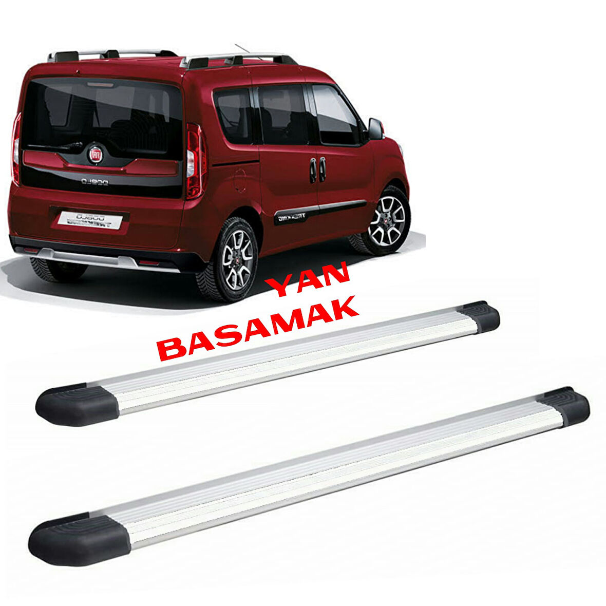 FİAT DOBLO KISA ŞASE YAN BASAMAK 2010 2011 2012 2013 2014 2015 2016 2017 2018 2019 2020 2021