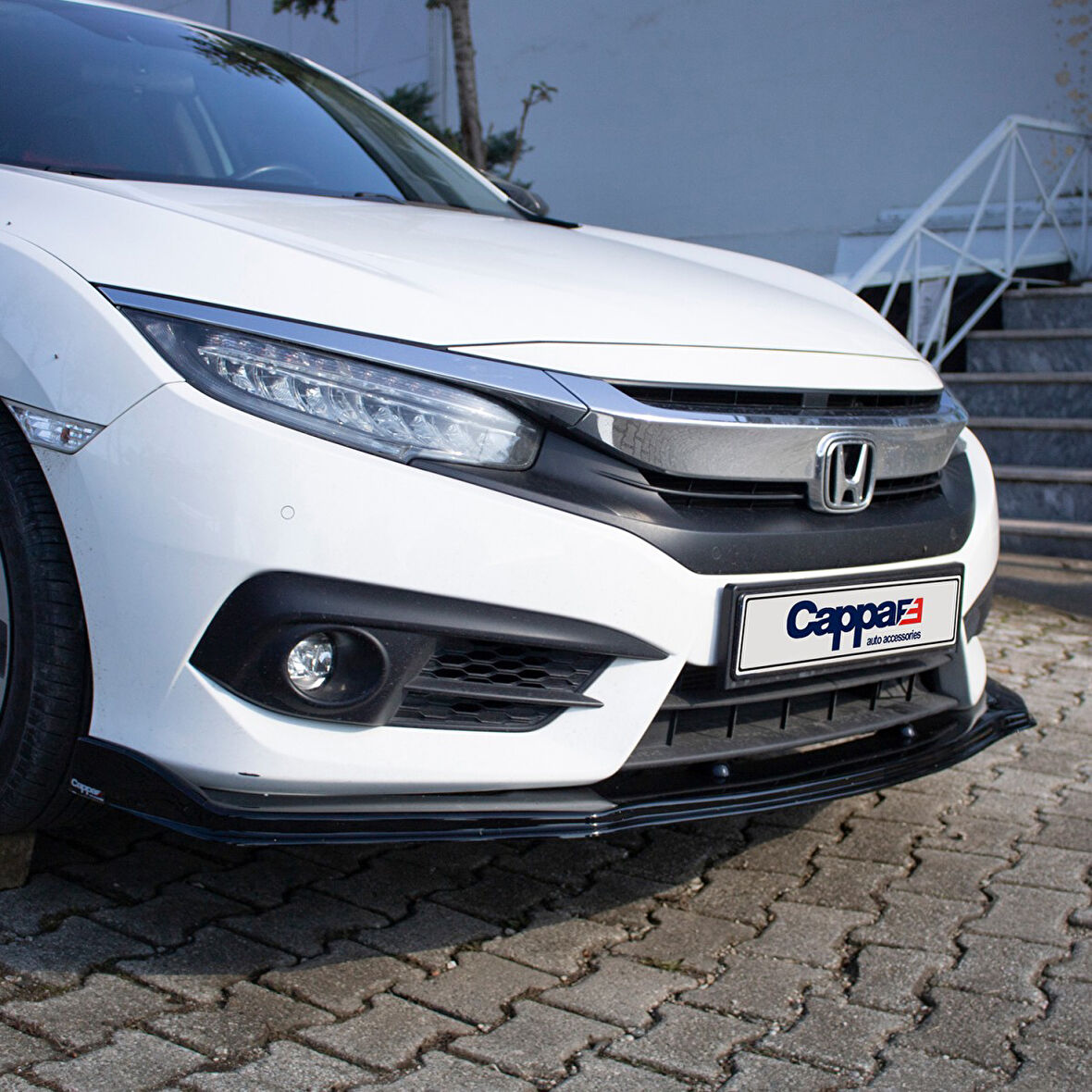 HONDA CIVIC 2016 2017 2018 2019 2020 ARACA ÖZEL ÖN TAMPON 3 PARÇA LİP