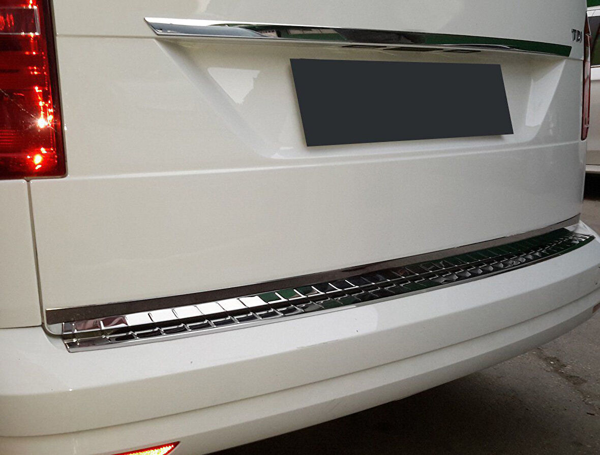 VOLKSWAGEN CADDY ARKA TAMPON EŞİĞİ KROM 2010 2011 2012 2013 2014