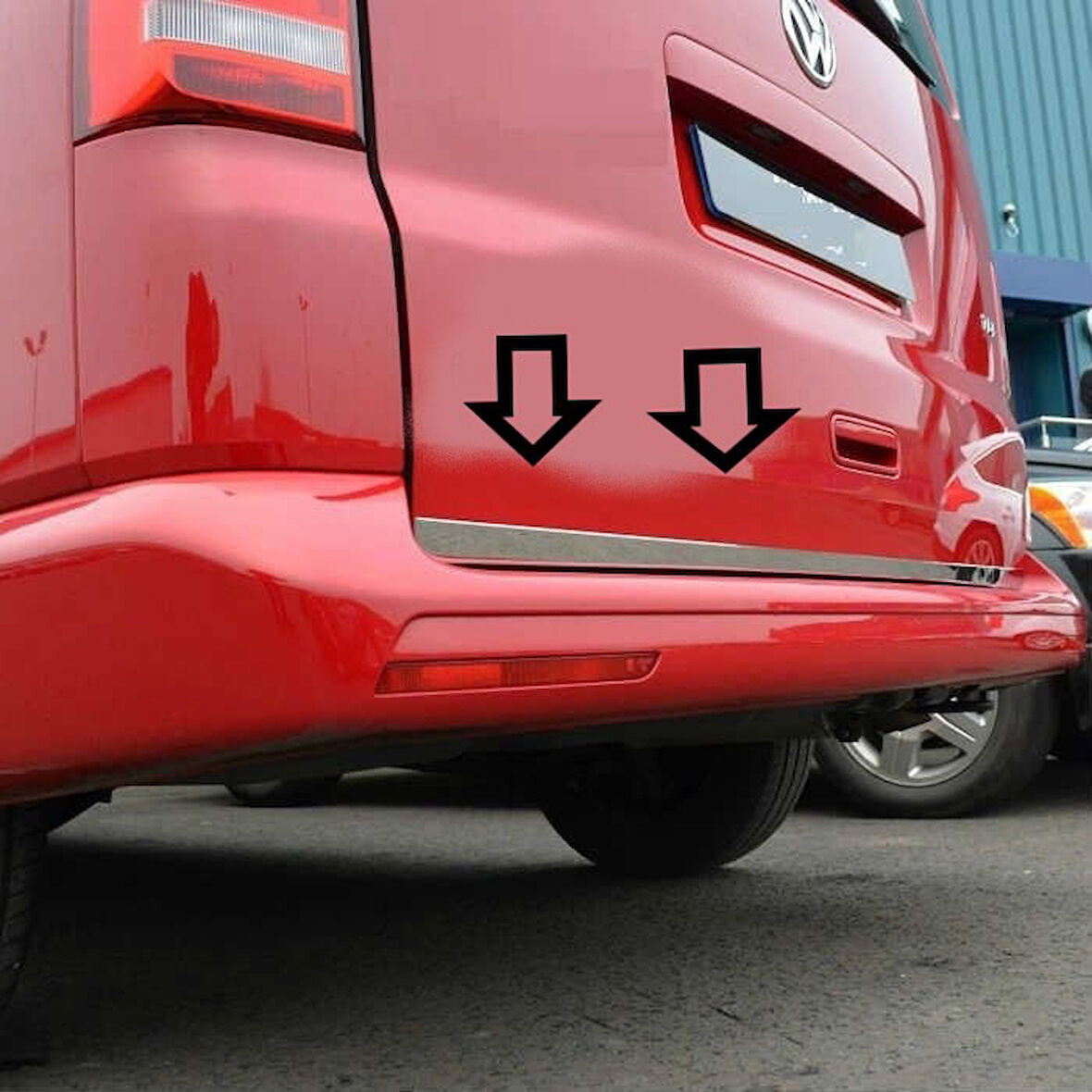 VOLKSWAGEN T5 BAGAJ ALT CITASI KROM 2010 2011 2012 2013 2014 2015