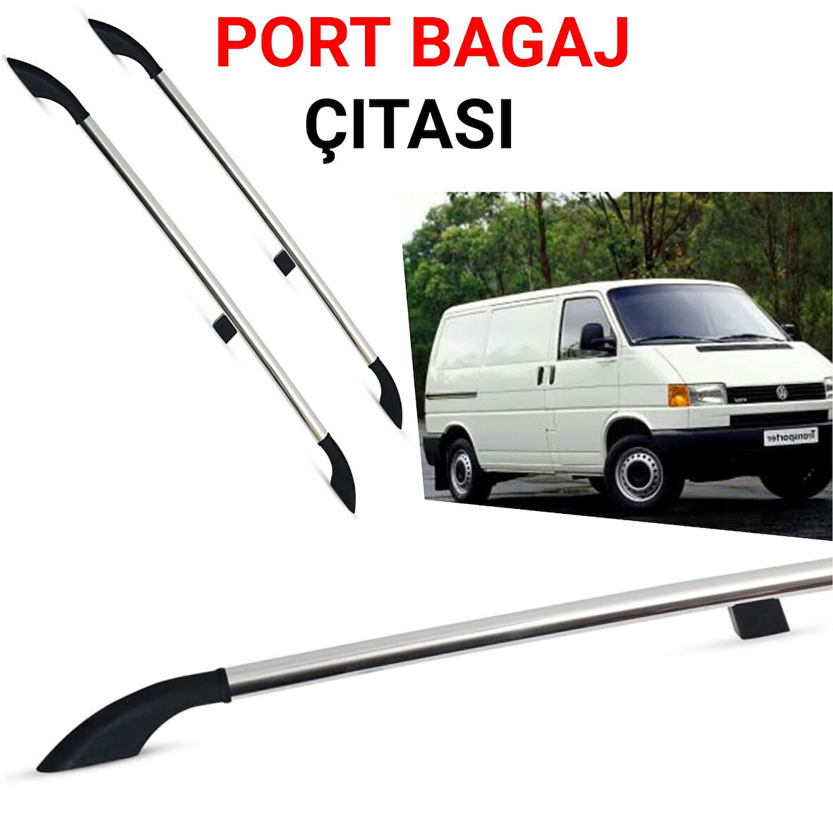 Transporter T4 Kısa Şasi Portbagaj Tavan Çıtası (1996-2003)