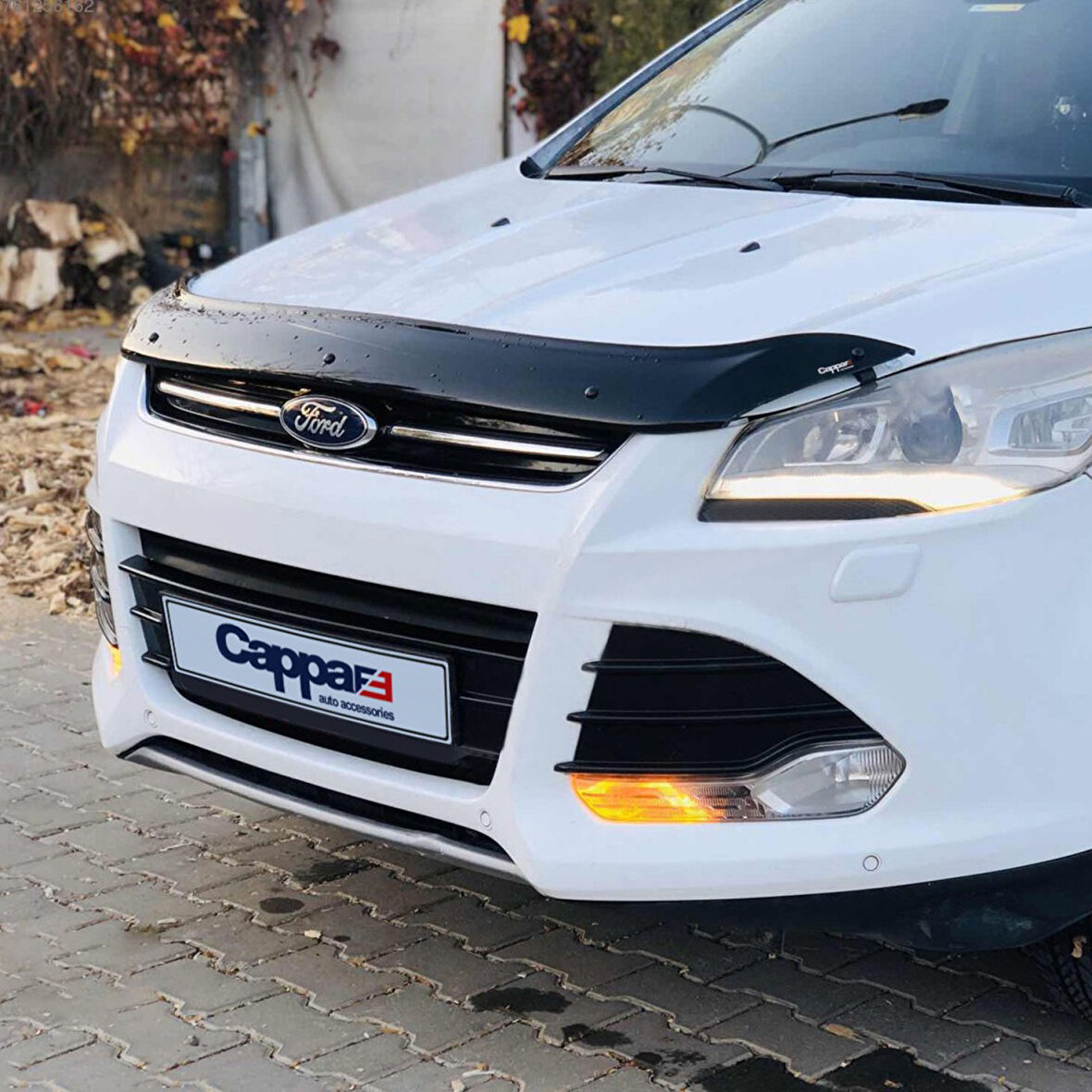 4mm 1.kalite Ford Kuga 2013 2016 ARASI Ön Kaput Koruyucu Rüzgarlığı CAPPAFE 30300713 4 * c4 6 *