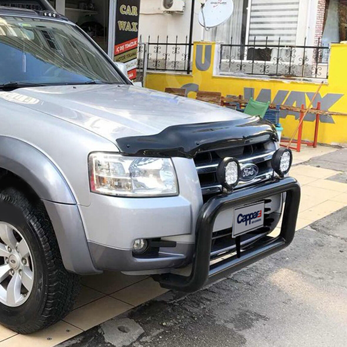 4mm 1.kalite Ford Ranger 2007 2009 ARASI Ön Kaput Koruyucu Rüzgarlığı CAPPAFE 30300807 4 *C1 7 *