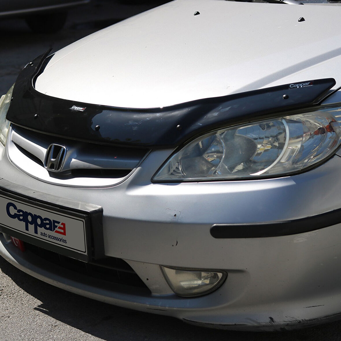 4mm 1.kalite Honda Civic 2001 2006 ARASI Ön Kaput Koruyucu Rüzgarlığı CAPPAFE 30340201 4 *C3 7 *C1 5 *