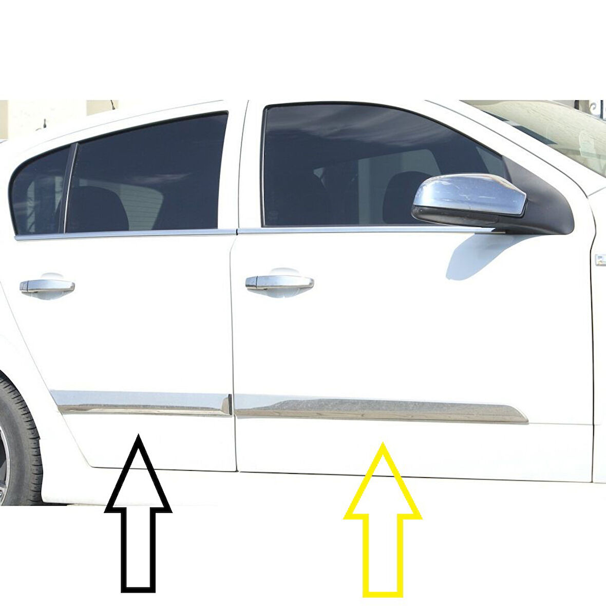 ASTRA H HB YAN KAPI CITASI KROM P.ÇLK 2004 2005 2006 2007 2008 2009