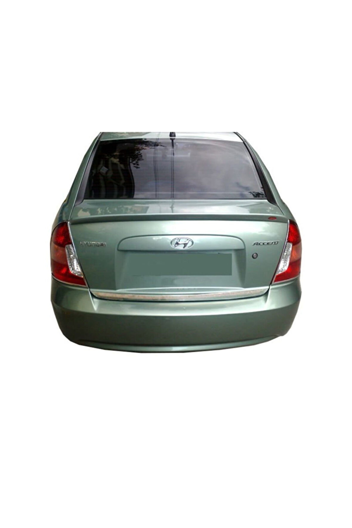 Hyundai Accent Era Formlu Krom Bagaj Alt Çıta Paslanmaz Çelik 2005 2006 2007 2008 2009 2010 2011