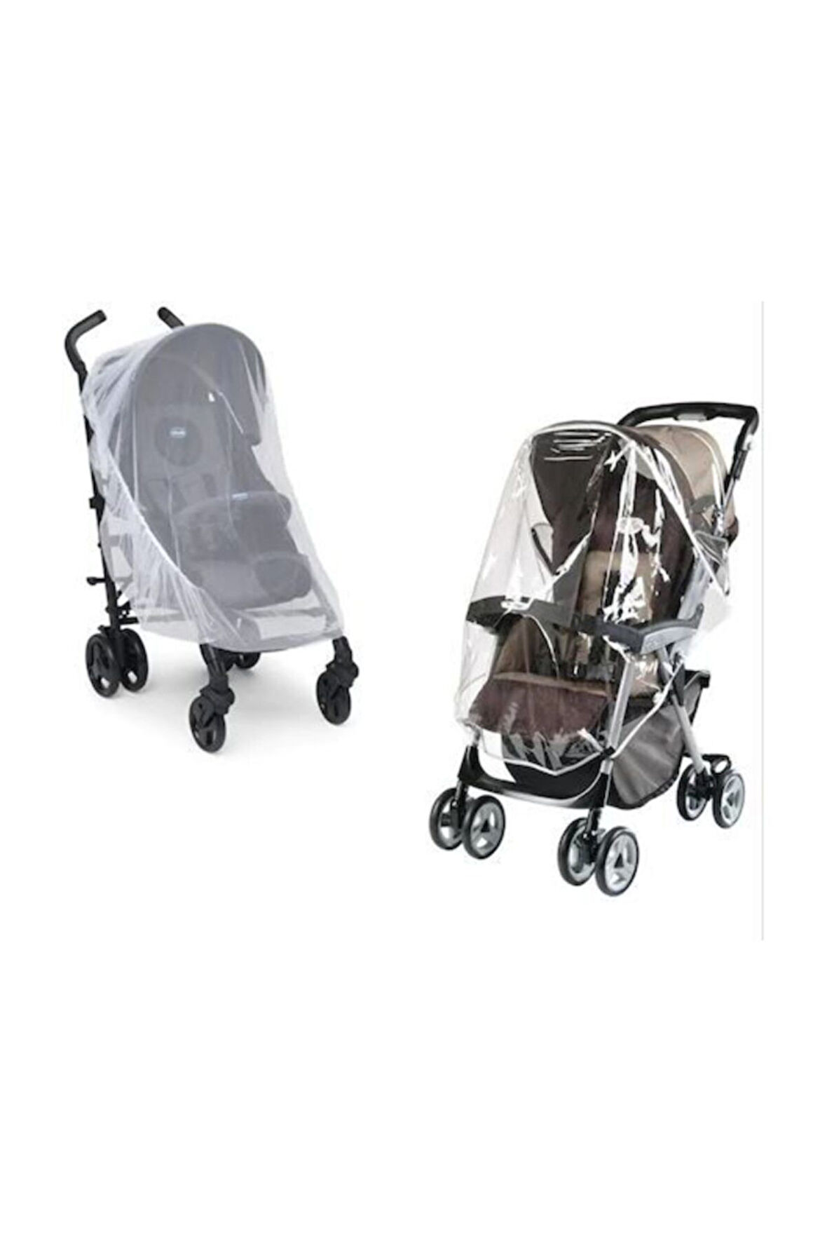tois baby Bebek Arabası Puset Yağmurluk Sineklik Kış Yaz Örtü