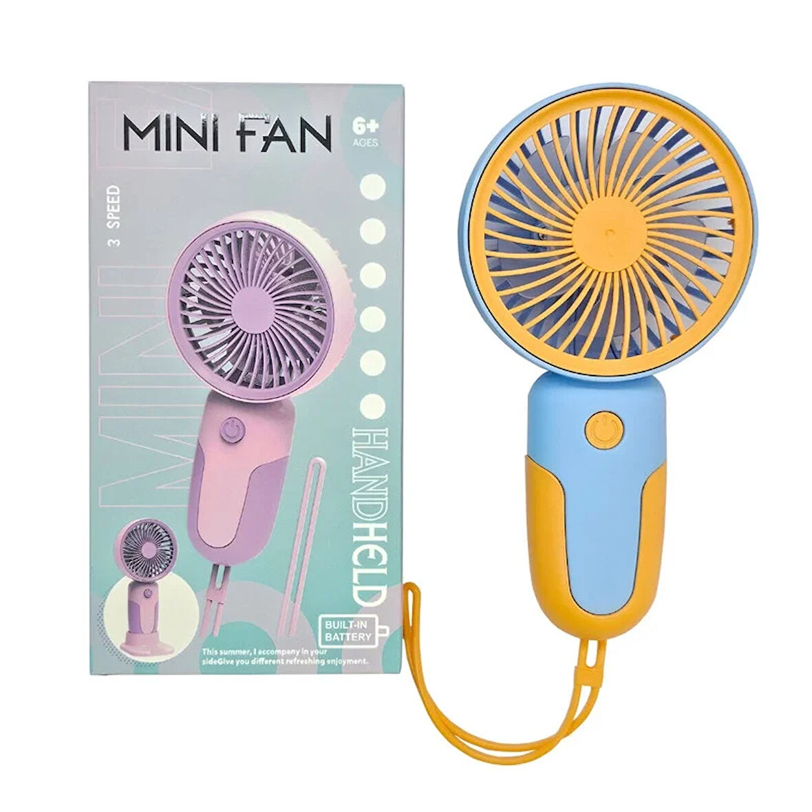 Mini El Fanı Şarjlı Mj121