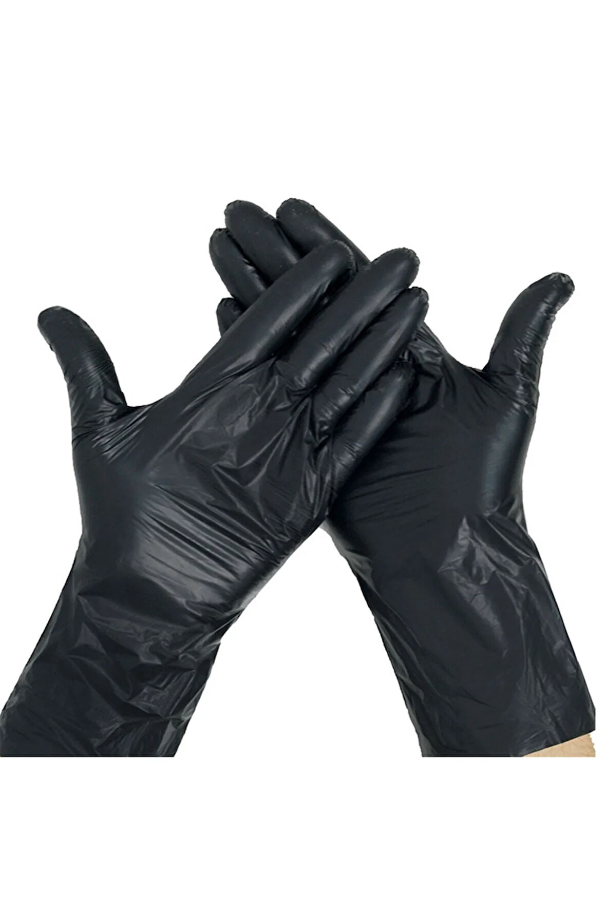 Tpe Siyah Eldiven 1 Paket - (Paket 100 Adet)