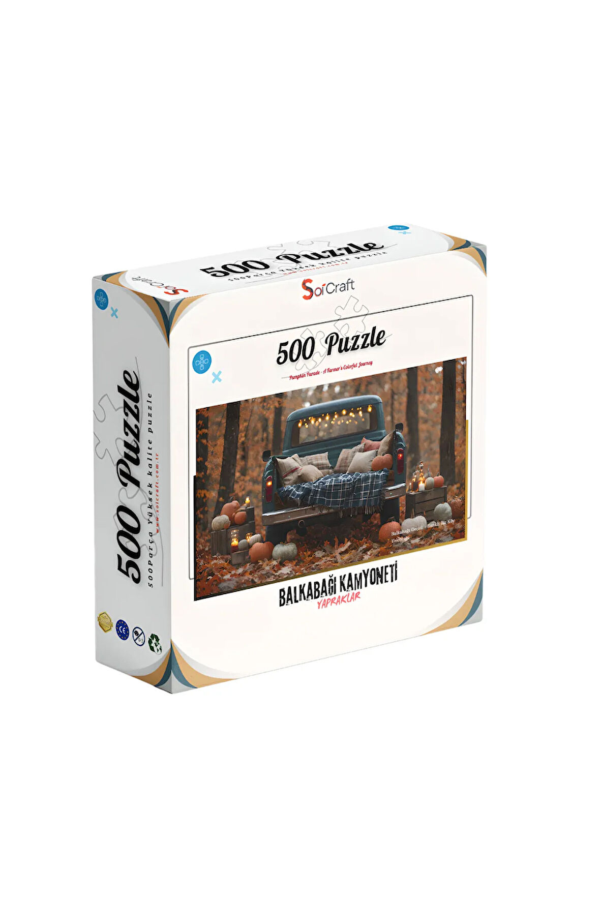 500 Parça Puzzle Balkabağı Kamyoneti