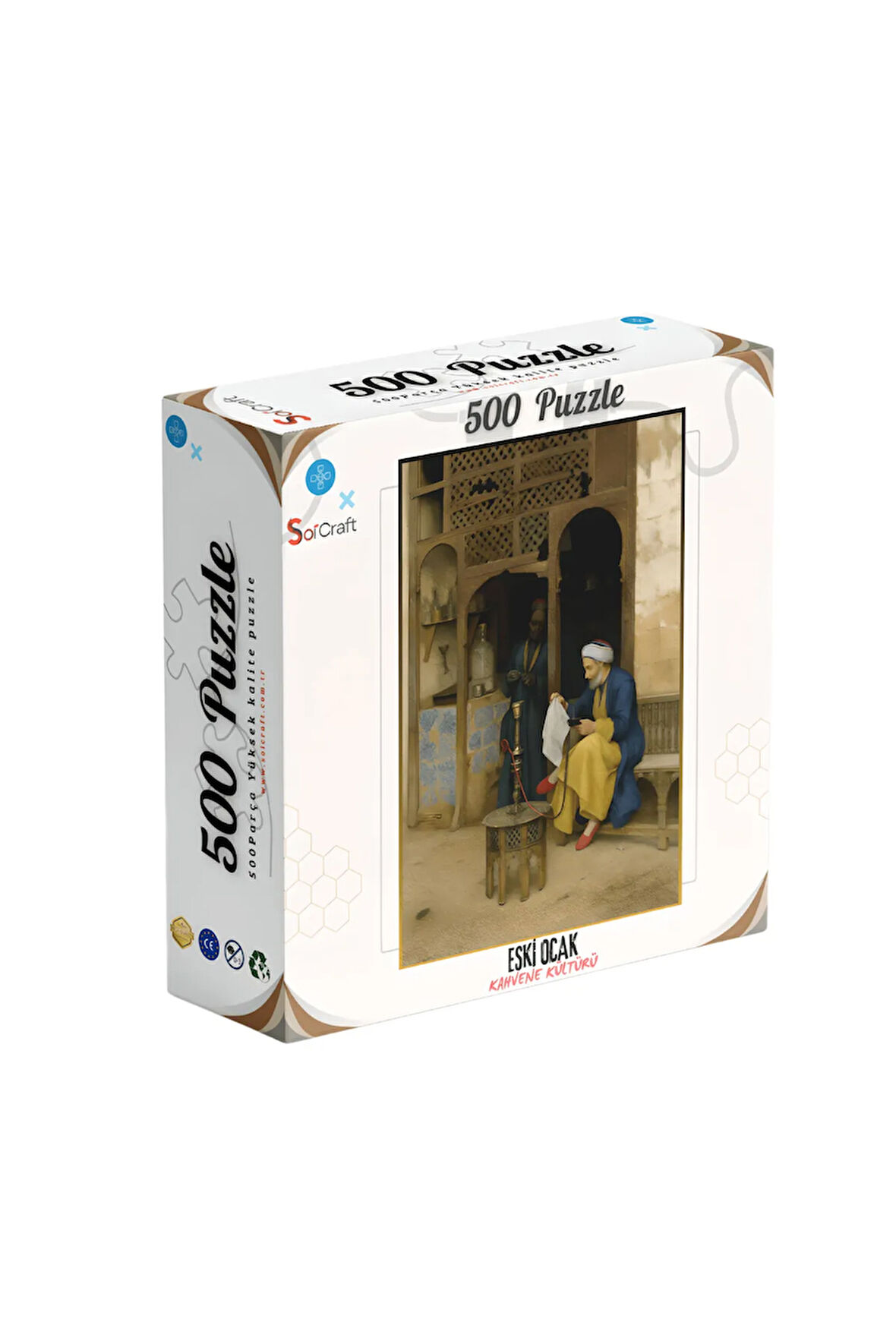 500 Parça Puzzle Eski Ocak Kahvane