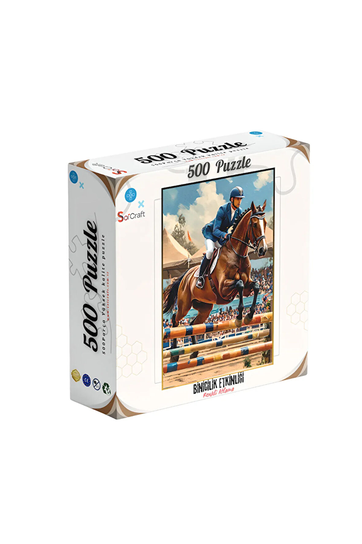 500 Parça Puzzle Binicilik Jokey