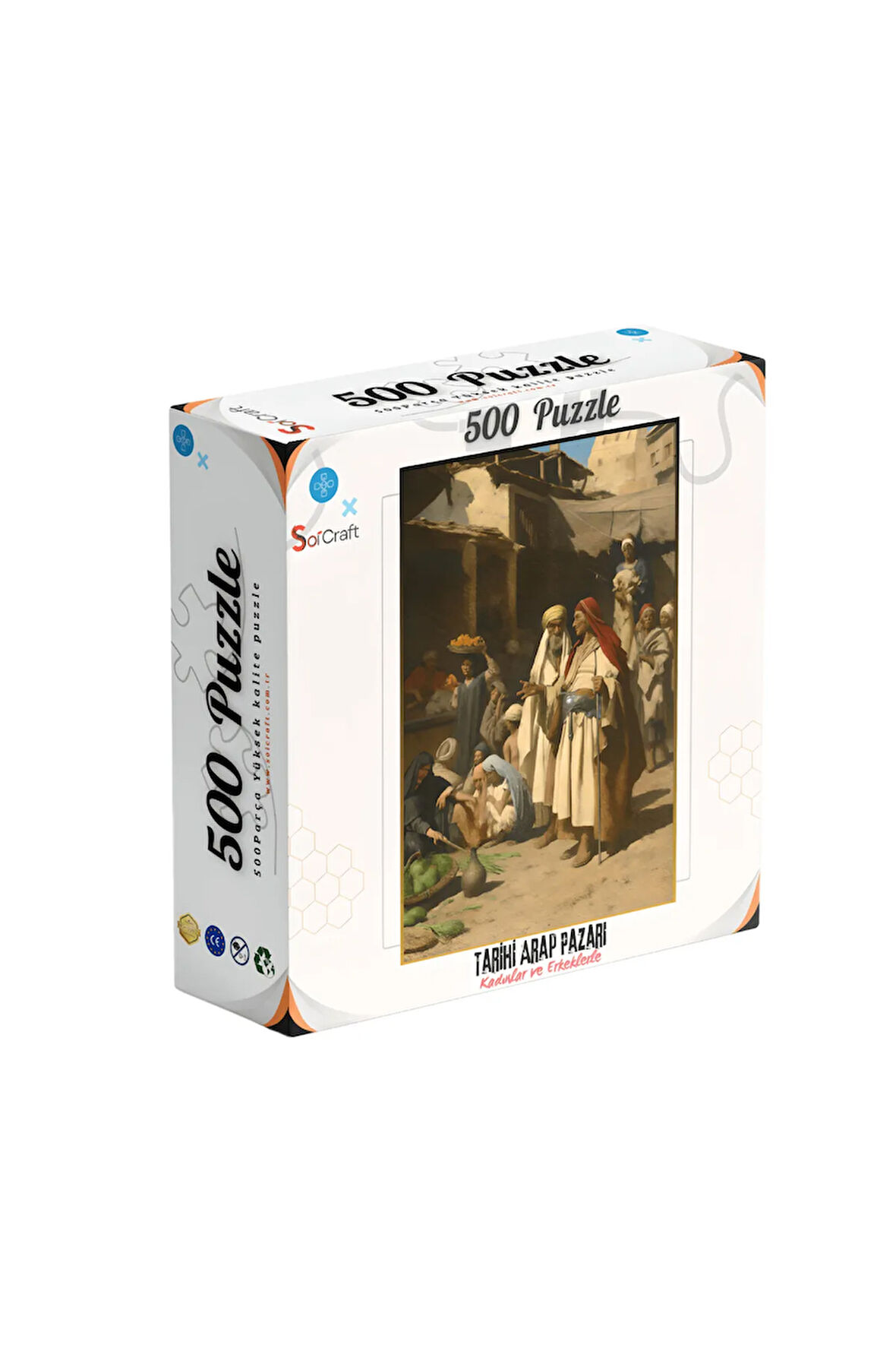 500 Parça Puzzle Tarihi Arap Pazarı