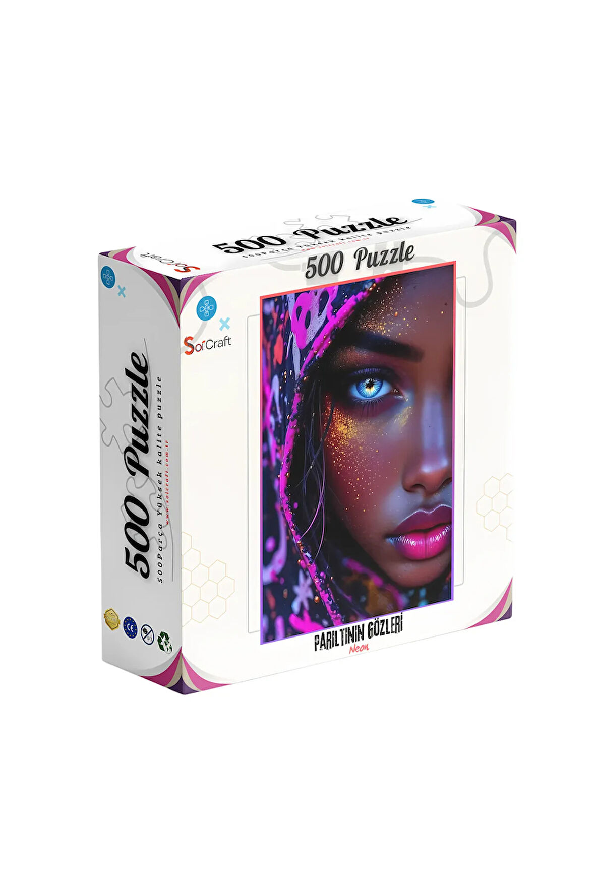 500 Parça Puzzle Parıltının Gözleri