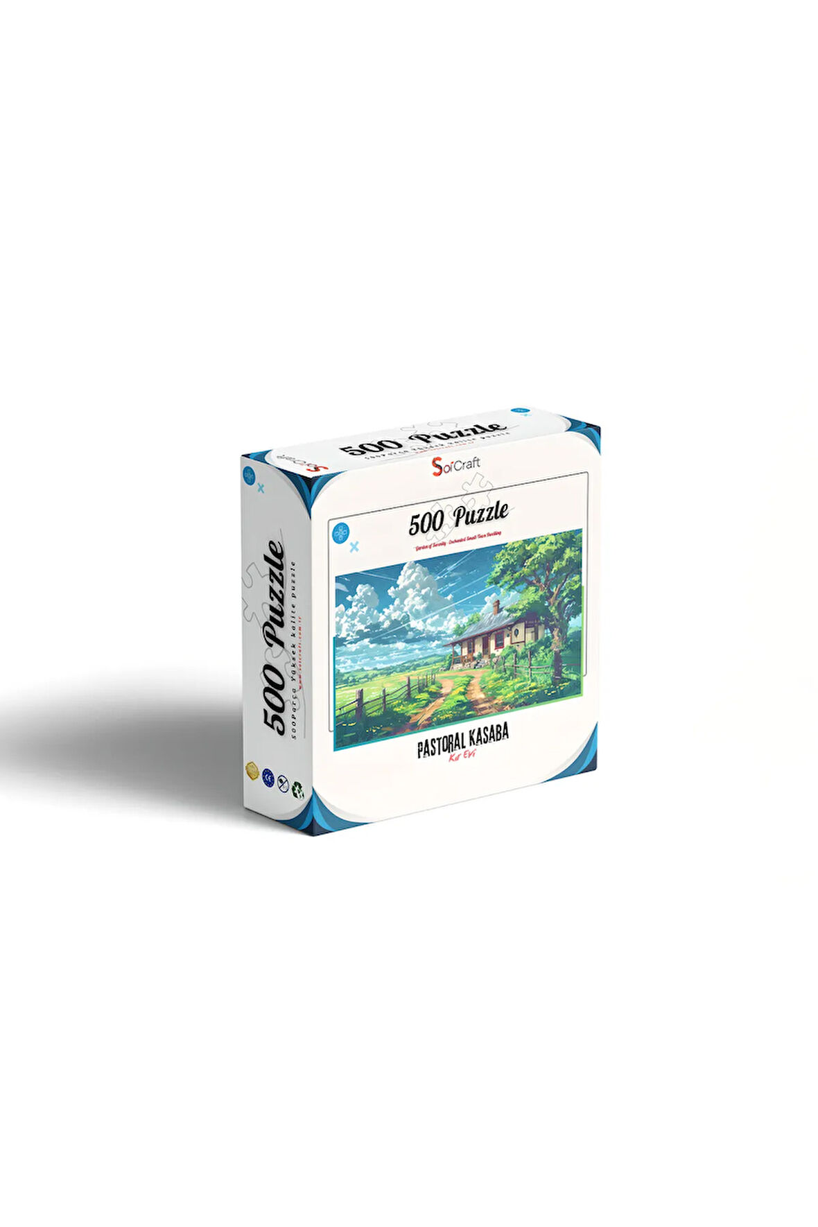 500 Parça Puzzle Pastoral Kasaba