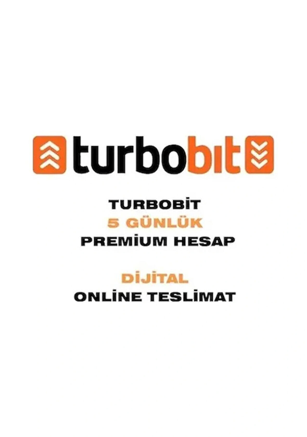 5 Günlük Premium Turbobit Hesap