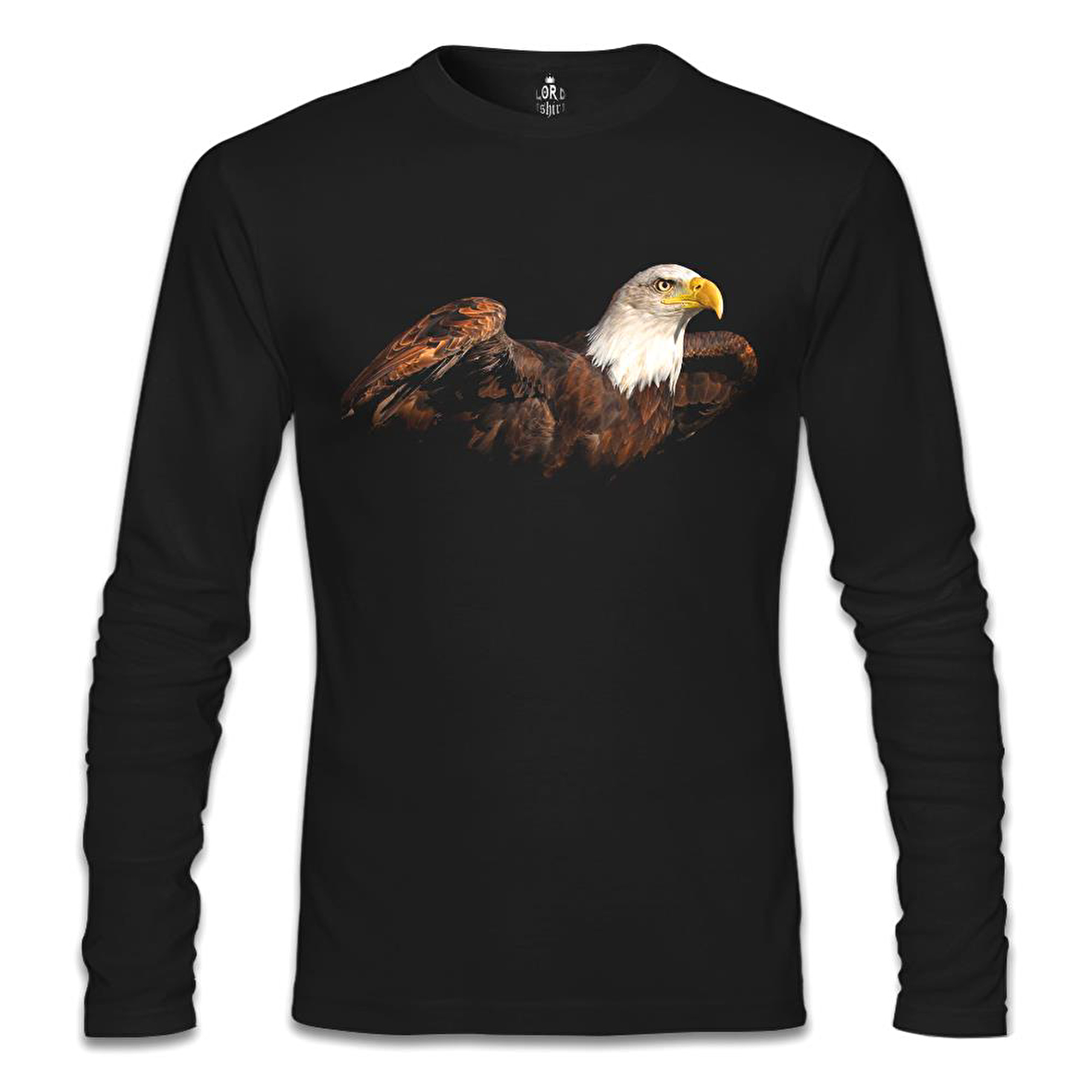 Kartal 2 Siyah Erkek Sweatshirt