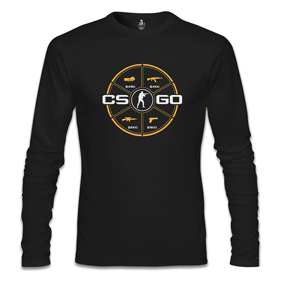 Counter Strike - Go Siyah Erkek Sweatshirt