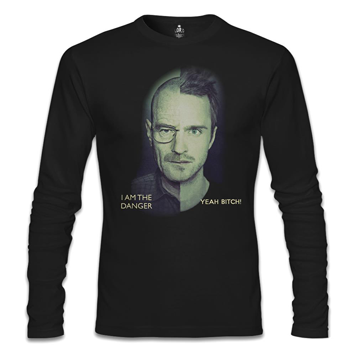 Breaking Bad - I am The Danger Siyah Erkek Sweatshirt