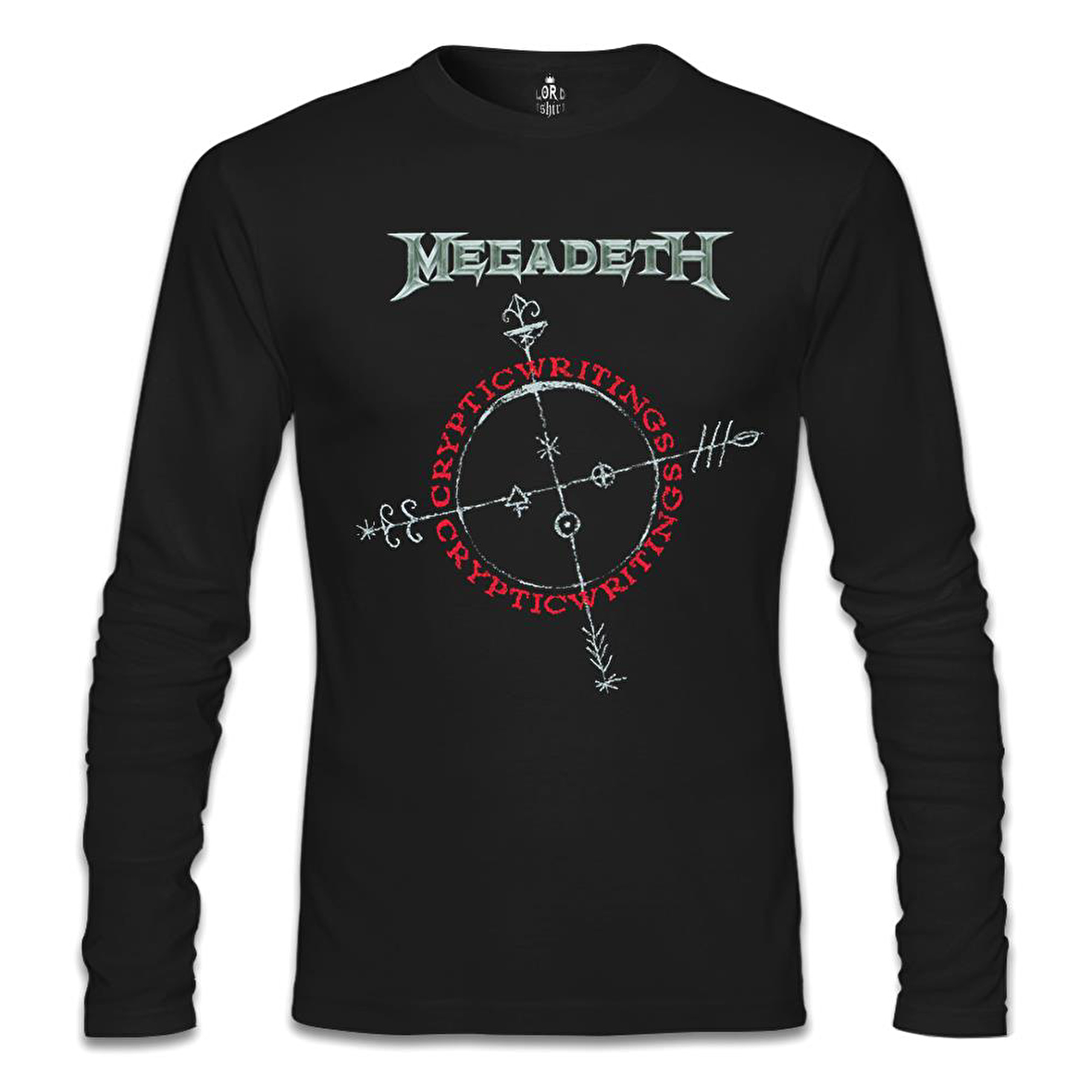 Megadeth - Cryptic Writings Siyah Erkek Sweatshirt