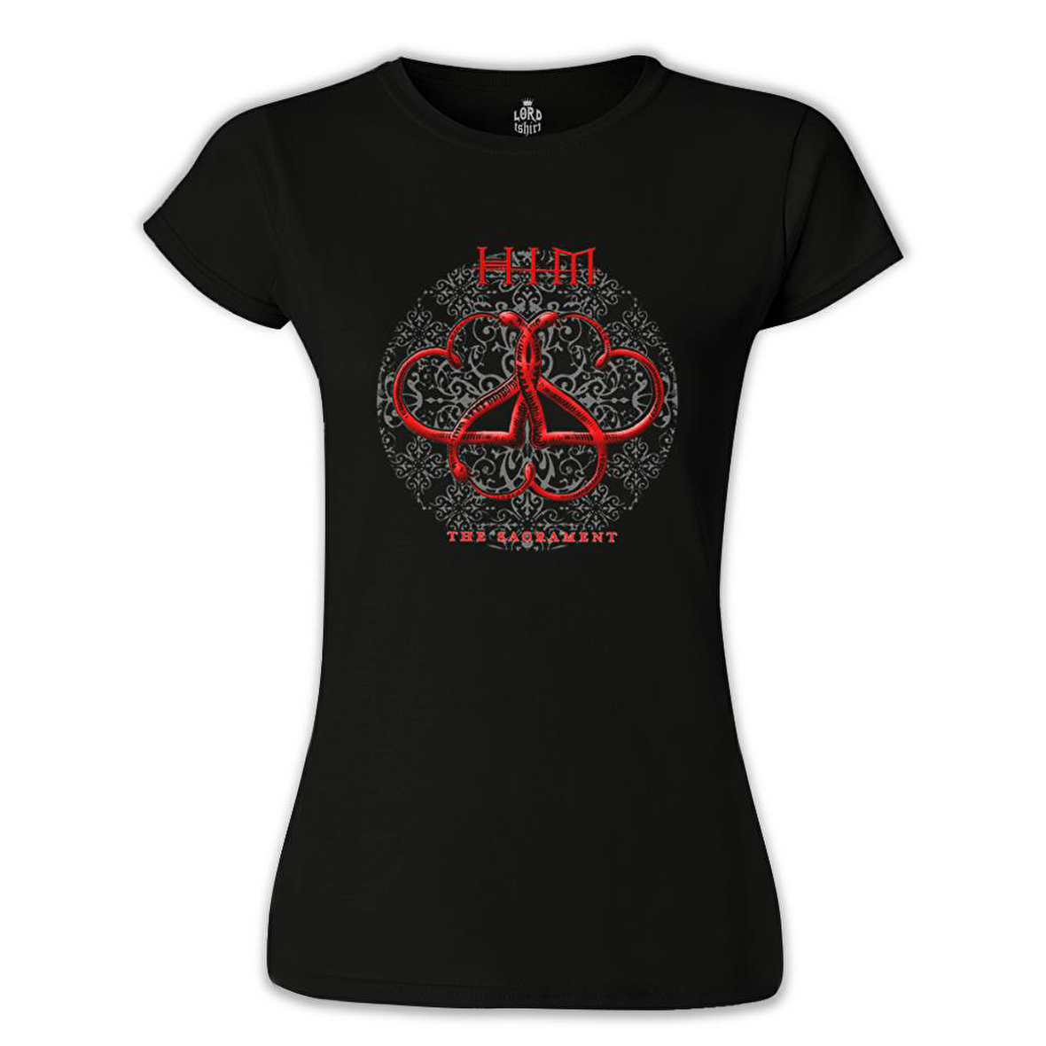 HIM - The Sacrement Siyah Bayan Tshirt