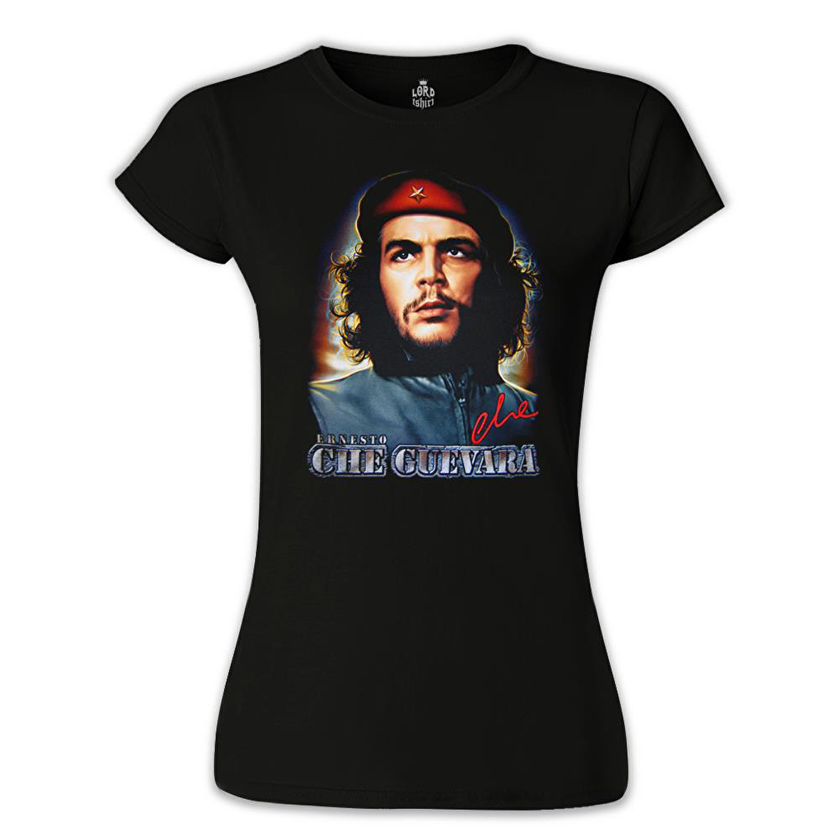 Che Guevara - Classic Siyah Bayan Tshirt