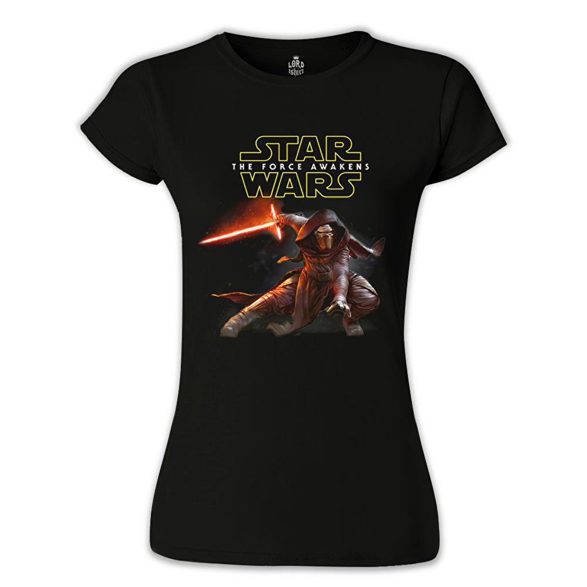 Star Wars - The Force Awakens 10 Siyah Bayan Tshirt