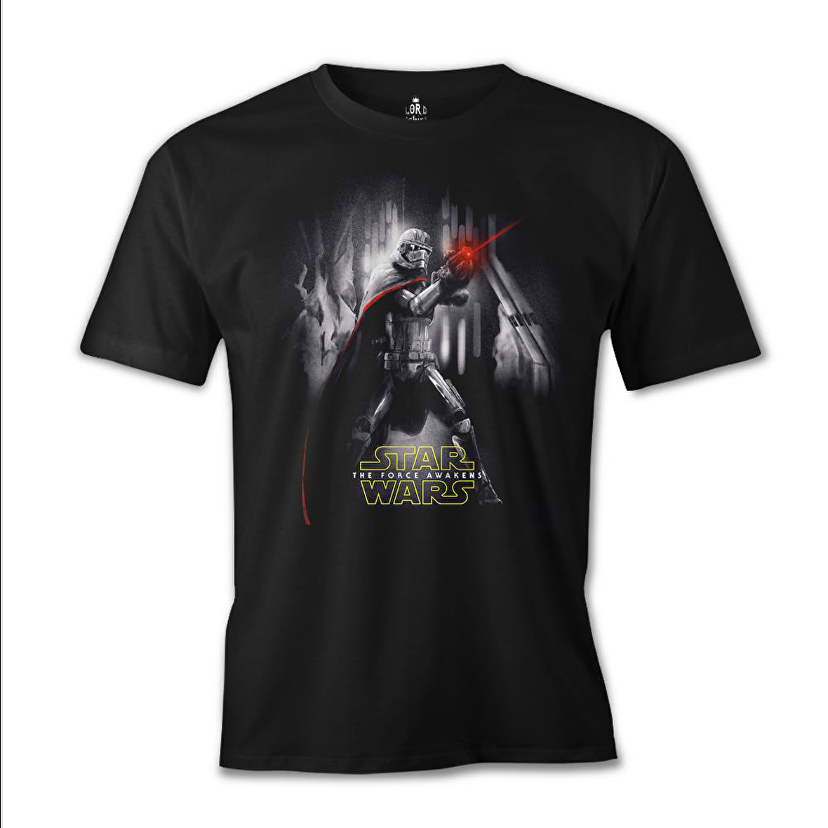 Star Wars - The Force Awakens 3 Siyah Erkek Tshirt