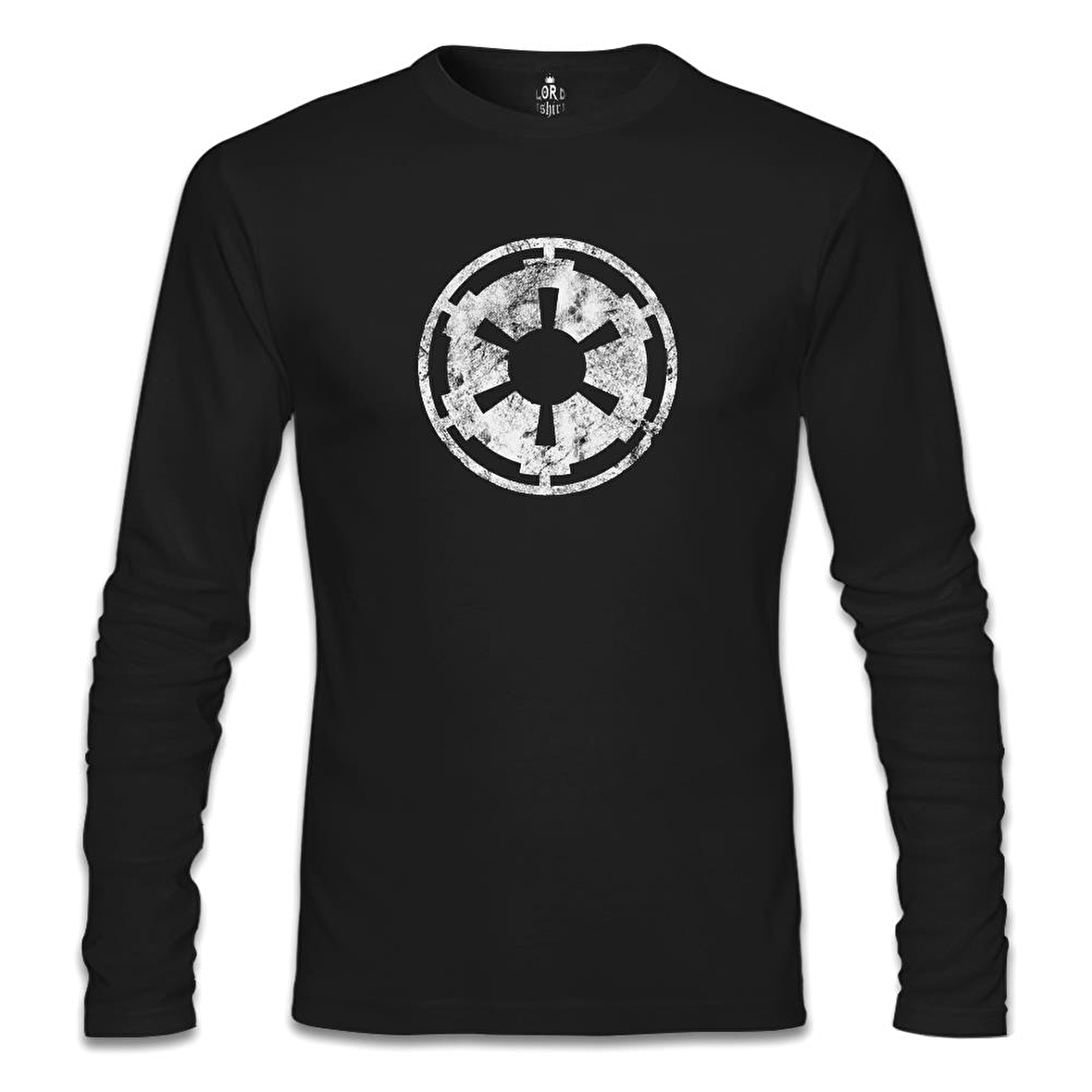 Star Wars - Galactic Empire Logo Siyah Erkek Sweatshirt