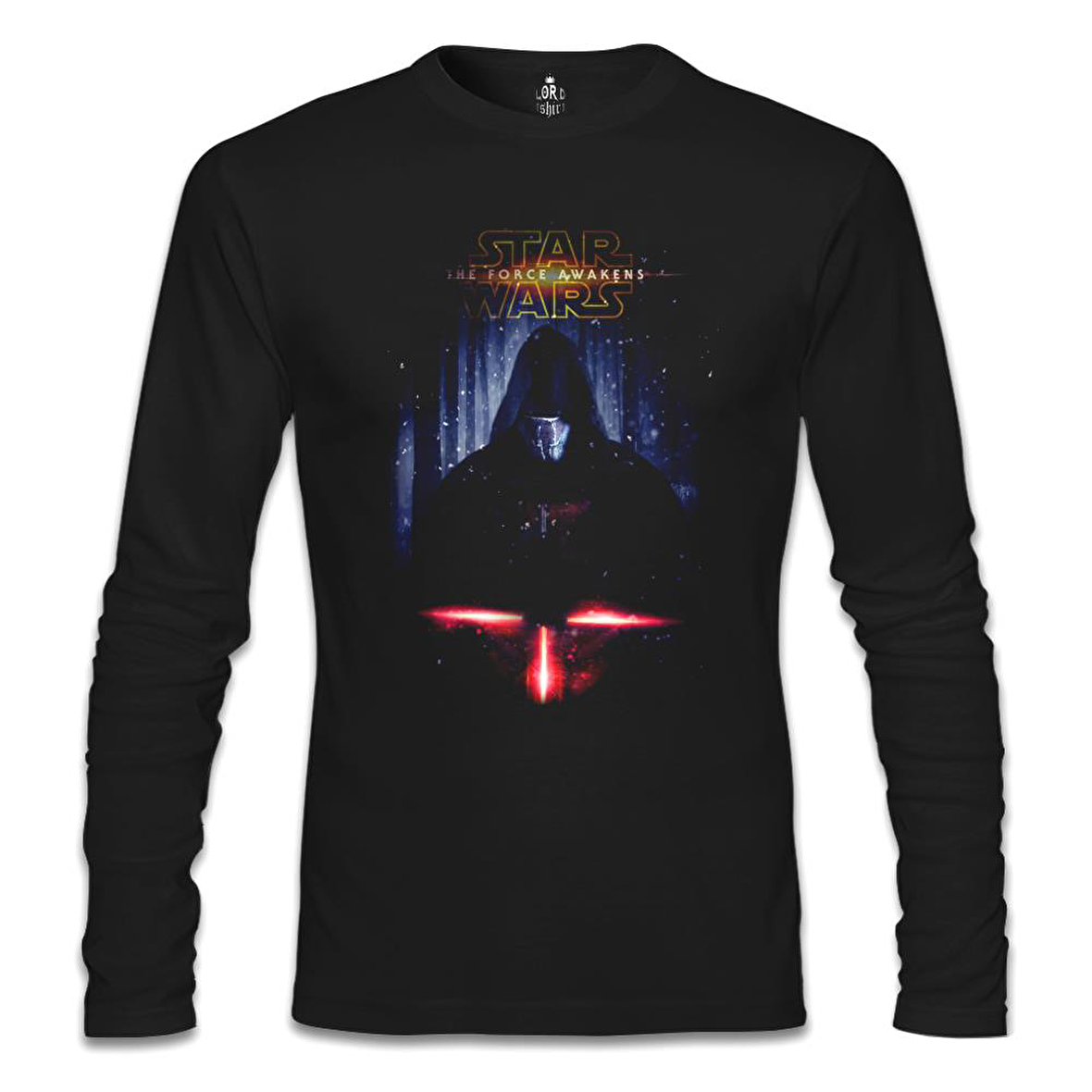 Star Wars - The Force Awakens 9 Siyah Erkek Sweatshirt