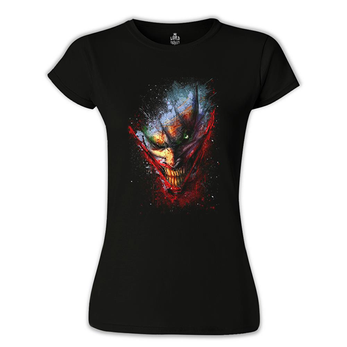 Joker - Face Siyah Bayan Tshirt