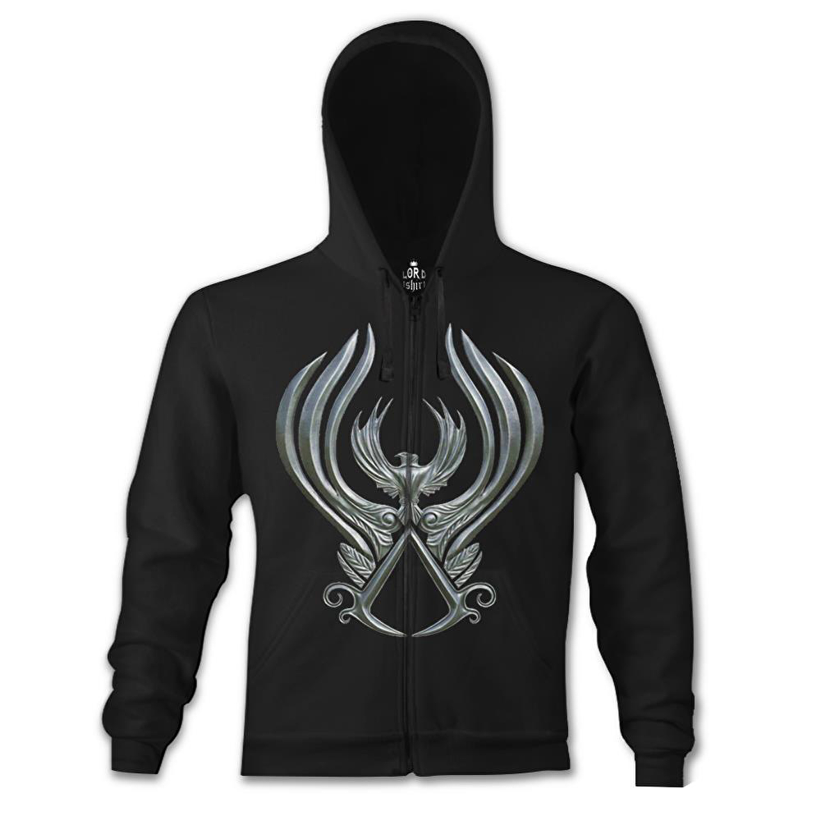 Assassin's Creed - Wings Siyah Erkek Kapşonlu