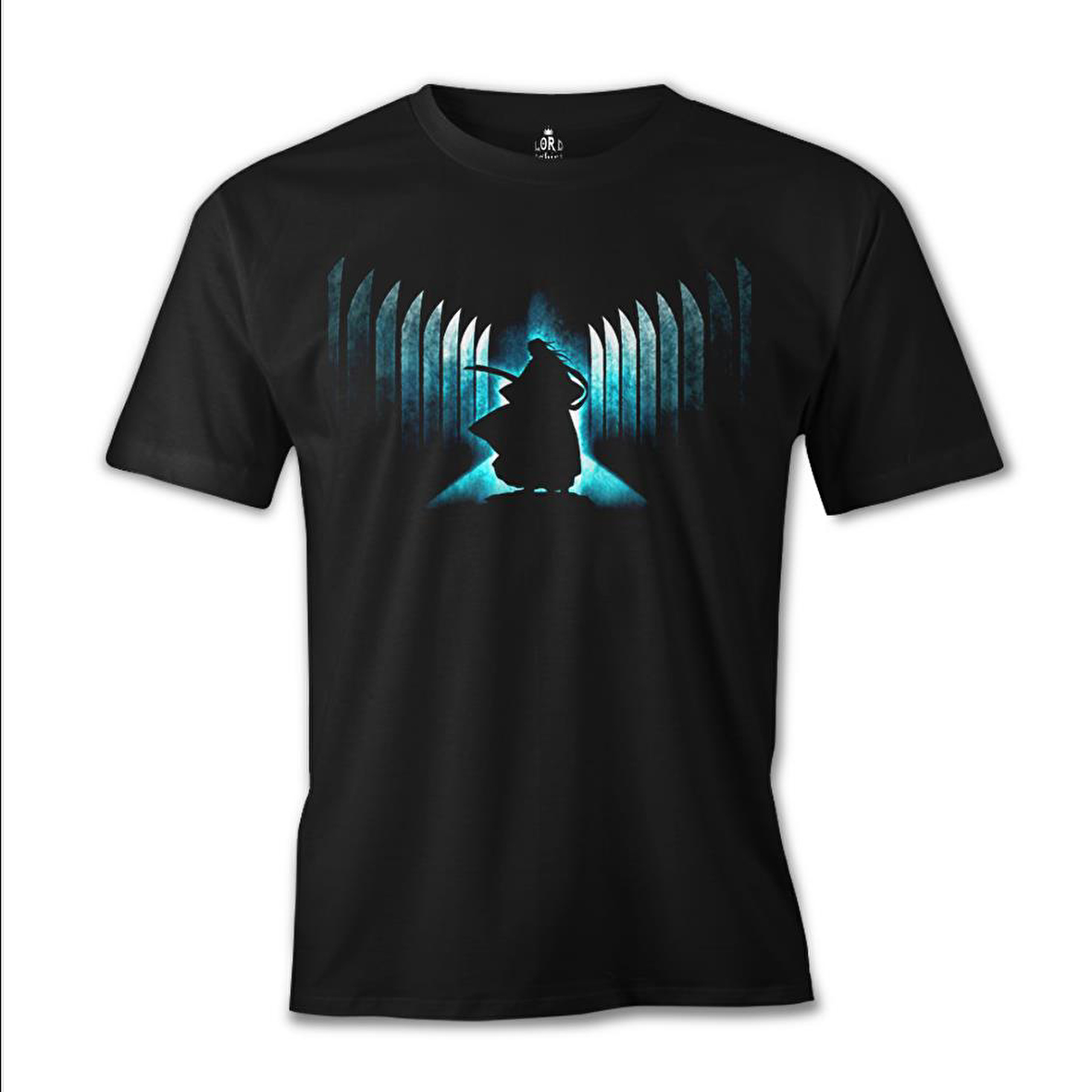 Bleach - Byakuya Kuchiki Siyah Erkek Tshirt